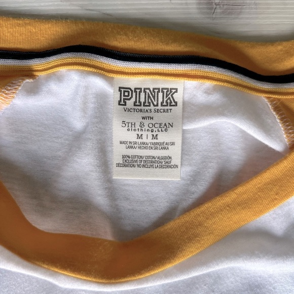 VS PINK pittsburgh pirates baseball tee size M - Picture 5 of 15